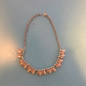 Pink & Gold Statement Necklace 🎀